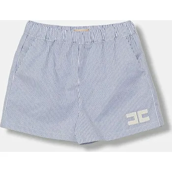 Pánské kraťasy Dětské bavlněné šortky Elisabetta Franchi EFBE087.0.CR025.140.158 modrá 05X, vel. 140