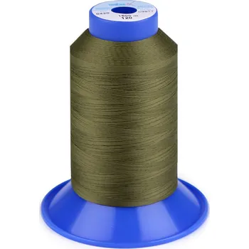 Nit Nitě elastické Sabaflex 120; 1500 m Varianta: 420 zelená khaki stř., Balení: 1 ks