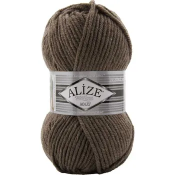 Příze Alize Superlana maxi 884 kávová