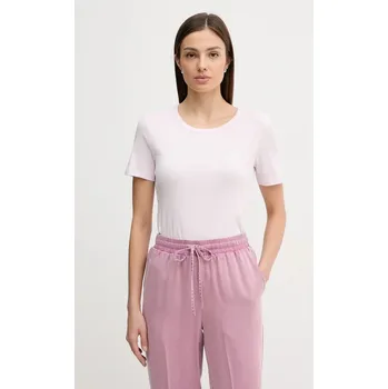 Bavlněné tričko United Colors of Benetton 3GA8E16A2 růžová 03X, vel. XL