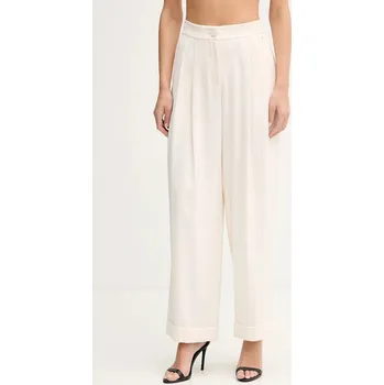 Dámské kalhoty Kalhoty Armani Exchange XW001826.AF16125 béžová 01X, vel. 40