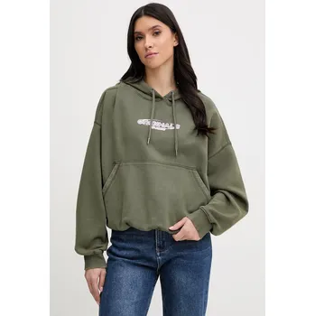 Dámská mikina Bavlněná mikina Guess Originals W6RQ27.K68I4 zelená 91X, vel. XS