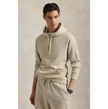 Dámská mikina Bavlněná mikina Polo Ralph Lauren 710916690 béžová 80C, vel. XXL