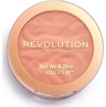 Přípravek na tvář Matná tvářenka Revolution Reloaded Peach Bliss 7,5 g