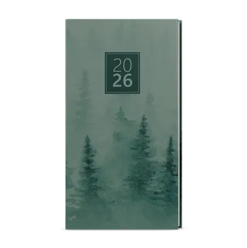 Diář Týdenní diář 2026 Baloušek kapesní Jakub - Lamino - Les