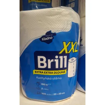 Utěrka Brill kuchyňská utěrka 1ks 2V 100m celulóza