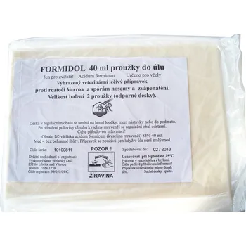 Formidolové desky - kyselina mravenčí