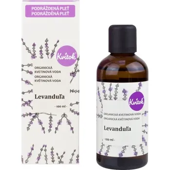 Kvitok BIO květová voda Levandule 100 ml