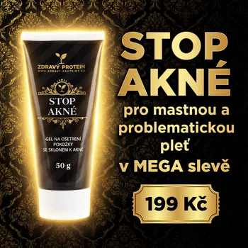 Léčba akné MEGASLEVA: STOP AKNÉ pro problematickou a zarudlou pleť