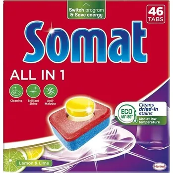 Tablety do myčky Somat - All in 1, 46 ks