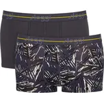 Boxerky sloggi men Start Hipster 2PACK BOX M032 - LIGHT GREY MELANGE L 0