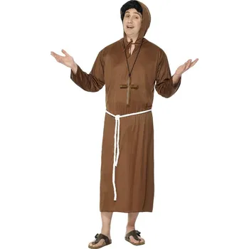 Karnevalový kostým Smiffys.com Kostým mnich hnědý Velikost: L 20424_L