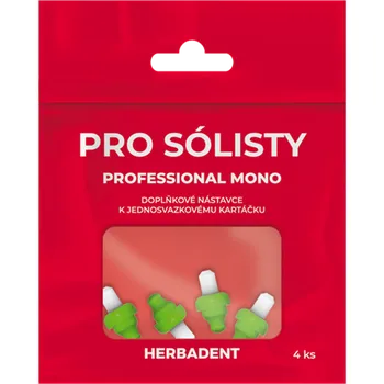 Zubní kartáček Herbadent Professional Mono náhradní hlavice 4 ks