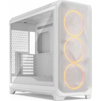PC skříň Fractal Design Pouzdro Meshify 3 XL White RGB TG Light Tint