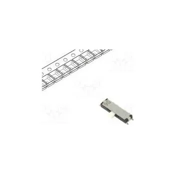 vypínač Přepínač posuvný pol 3 SP3T 0,3A/4VDC ON-ON-ON Montáž SMT