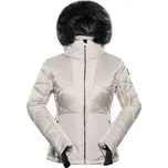 Dámská lyžařská bunda ALPINE PRO NADDRA, moonbeam - L