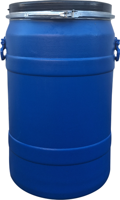 Plastový sud 100l s víkem, s madly