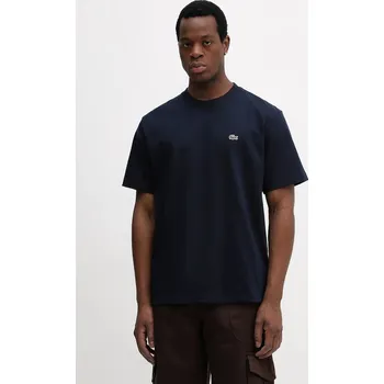 Pánské tričko Bavlněné tričko Lacoste TH0876 námořnická modř 59X, vel. L
