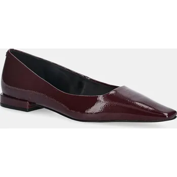 Dámské baleríny Kožené baleríny MICHAEL Michael Kors Darrah 40F5DRFP1A.610 burgundské 93X, EUR 38