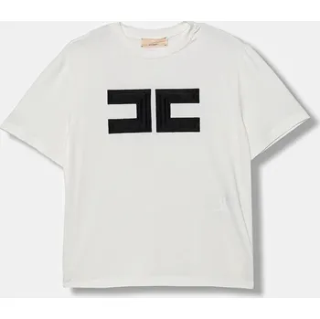 Dětské tričko Elisabetta Franchi EFTS262.0.JE006.140.158 béžová 01X, vel. 158