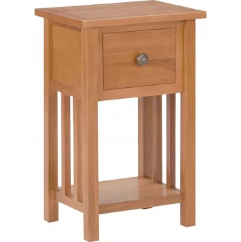 Konferenční stolek Obdélníkový stolek VidaXL 35 x 27 x 55 cm, odstíny hnědé