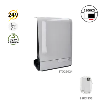 Pohon brány Key Automation S.r.l. STORM pohon pro posuvnou bránu do 2500 kg
