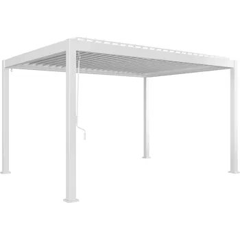 Pergola Umbroso Hliníková zahradní pergola PERARA 300×400 cm – bílá