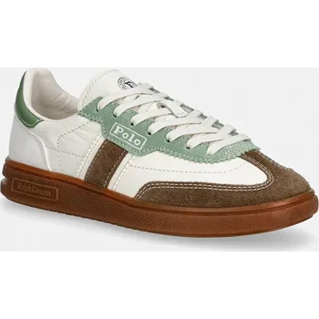 Pánská obuv Kožené tenisky Polo Ralph Lauren Bedford 804P04920003.101 bílá 00X, EUR 41