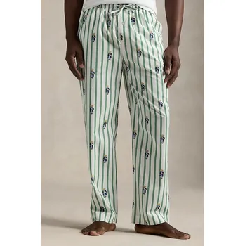 Pánské pyžamo Bavlněné pyžamové kalhoty Polo Ralph Lauren 714899509 béžová 01X, vel. M