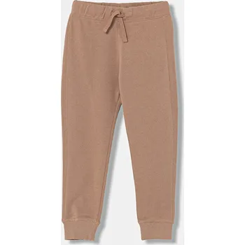 Dětské bavlněné tepláky United Colors of Benetton 3J68CF058.G.Stagionale hnědá 88X, vel. 160