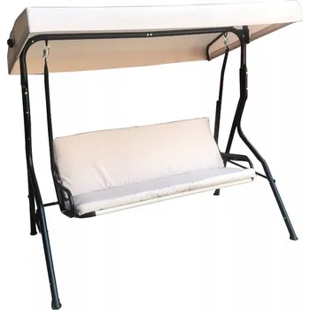 Zahradní houpačka Kvalitní zahradní houpačka béžové barvy