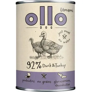 Krmivo pro psa Ollo vlhké krmivo pro psy Umami kachna a krůta 850 g