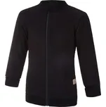 Little Angel Mikina hřejivá rozepínací - černá Velikost oblečení: 110