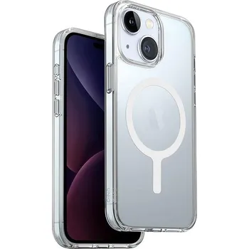 Pouzdro na mobilní telefon UNIQ LifePro Xtreme MagClick ochranný kryt na iPhone 15 Plus, Dove (Frost clear)