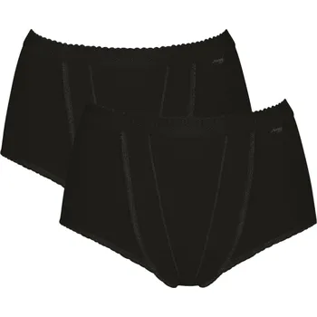 Dámská móda Dámské kalhotky SLOGGI CONTROL MAXI 2-PACK BLACK 52 0