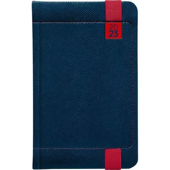 Diář Týdenní kapesní diář 2023 Inverso - modrý