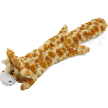 Hračka pro psa UNIQ PETS šustící pískací žirafa 42x13cm
