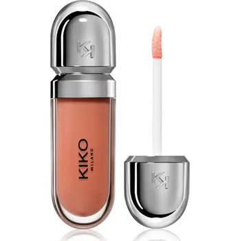 Lesk na rty KIKO Milano 3D Hydra hydratační lesk na rty odstín 08 Natural Rosewood 6.5 ml