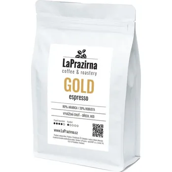 Káva LaPrazirna Gold espresso zrnková