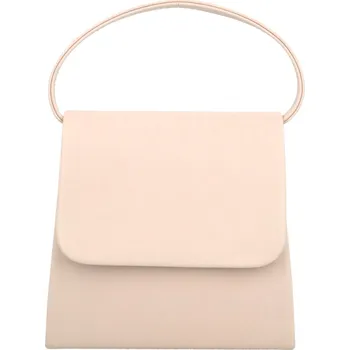 Kabelka Elegantní dámské psaníčko kufříkového střihu Esmeralda, béžové