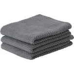 Sada kuchyňských utěrek 3 ks, šedá - Zone Denmark