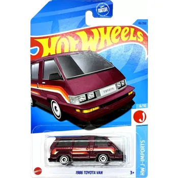 Dětské zboží HOT WHEELS - 1986 Toyota Van Burgundy (F4)