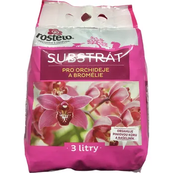 Zahrada Rosteto substrát Orchideje a bromélie 3 l