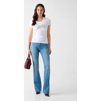 Pánská móda Guess T-Shirt W6RI24 J1314 Bílá Regular Fit XL