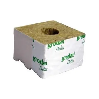 Zahrada Grodan pěstební kostka 100 × 100 × 65 mm - velká díra