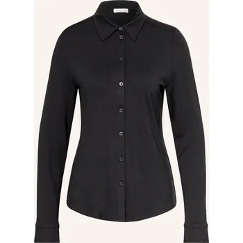 Dámská halenka Marc O'polo Dámská Košilová Halenka Z Žerzeje, černá, 38