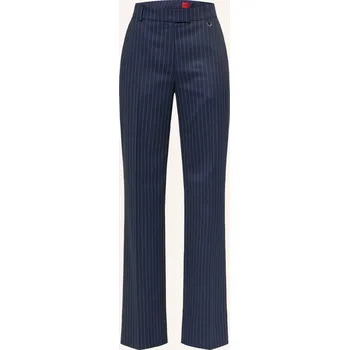 Dámské kalhoty Hugo Dámské Kalhoty Marlene Hilando, tmavě modrá / bílá, 38