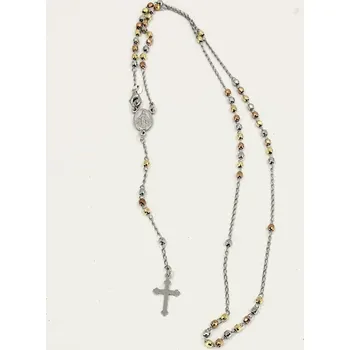 Náhrdelník Mýl Růženec stříbrný 3019370011 Barva: Zlatá
