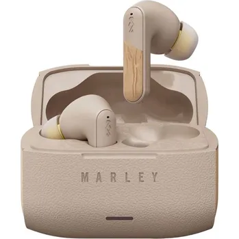 Sluchátka House of Marley Trenchtown ANC, bezdrátová sluchátka do uší, Cream