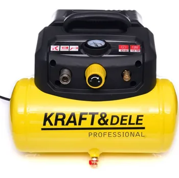 Kraft&Dele Bezolejový kompresor 6L 8bar 230V KD1415